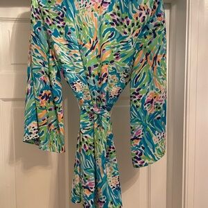 Lilly Pulitzer Multicolor Patterned Blouse